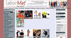 Desktop Screenshot of laboralropa.com